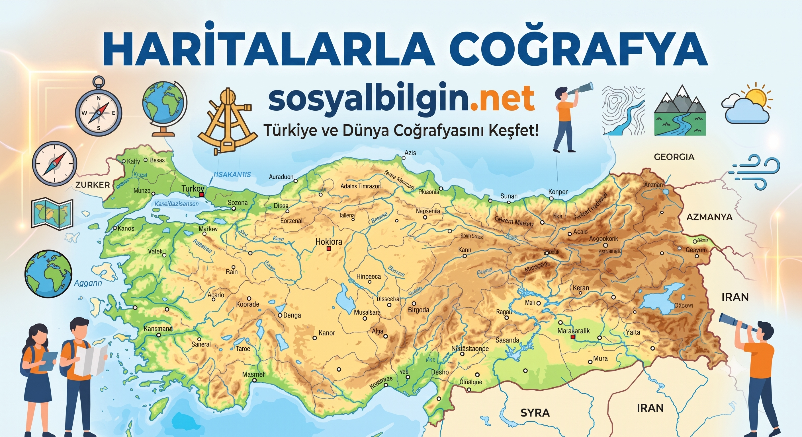 HARİTALARLA COĞRAFYA